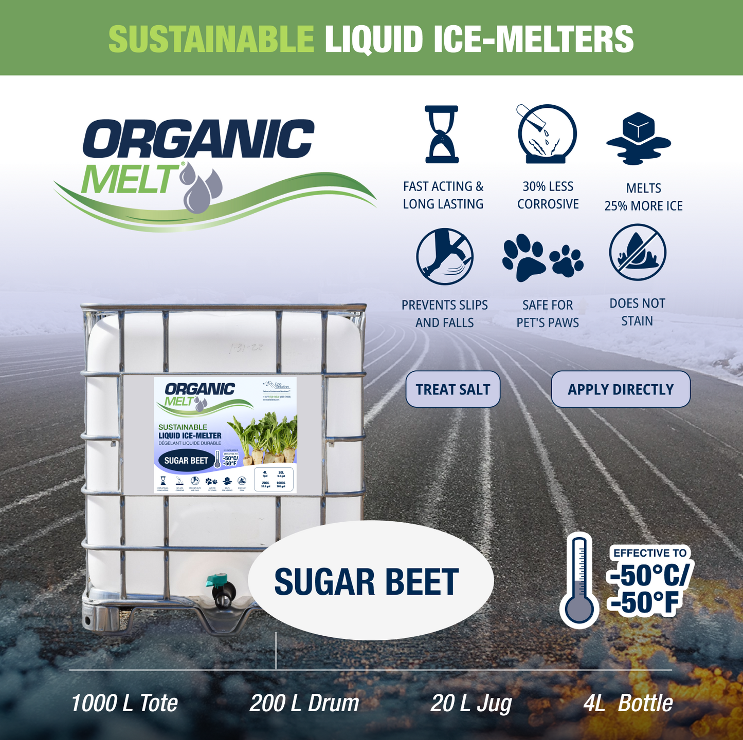 Liquid Organic Melt - SugarBeet