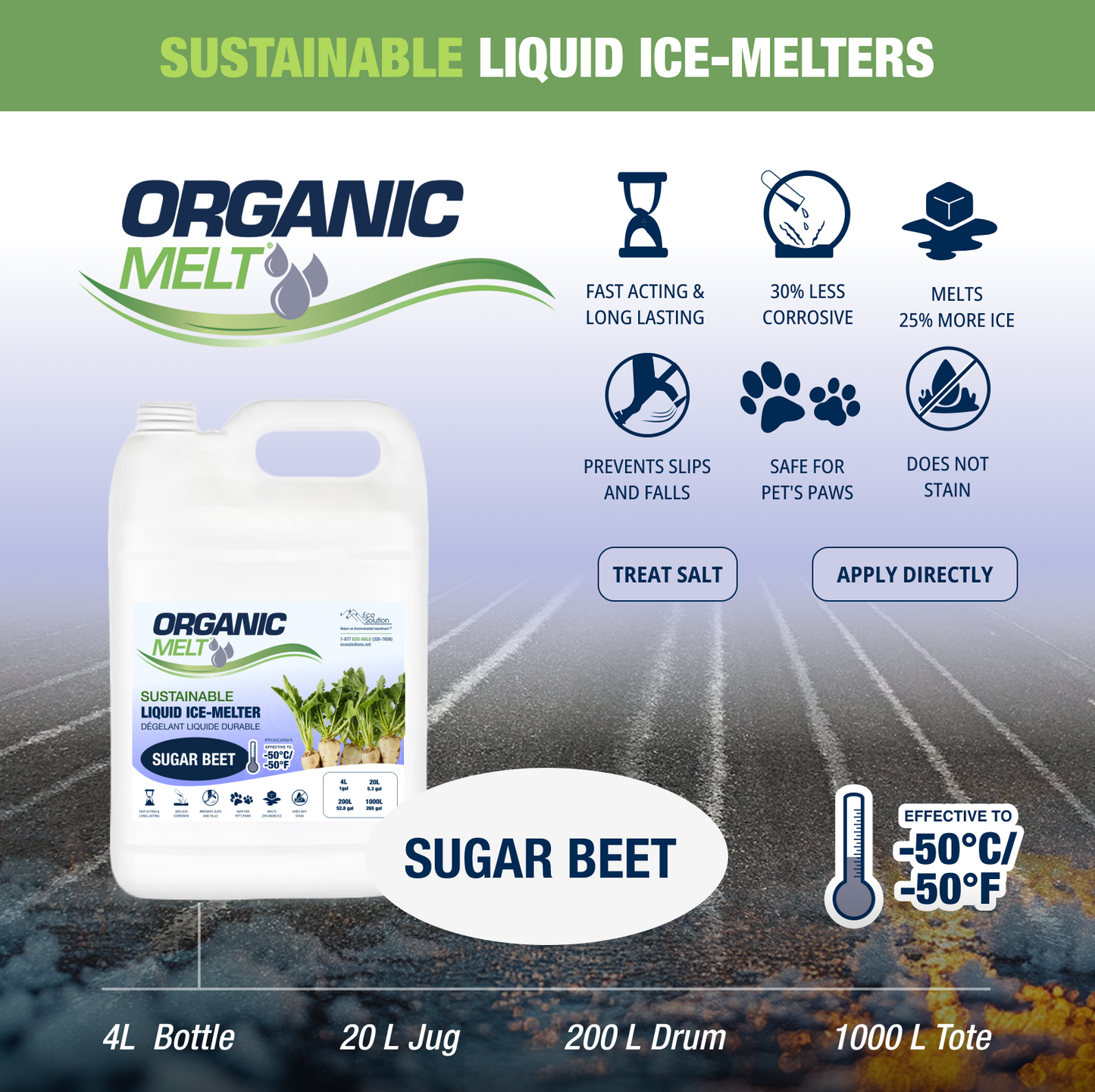 Liquid Organic Melt - SugarBeet
