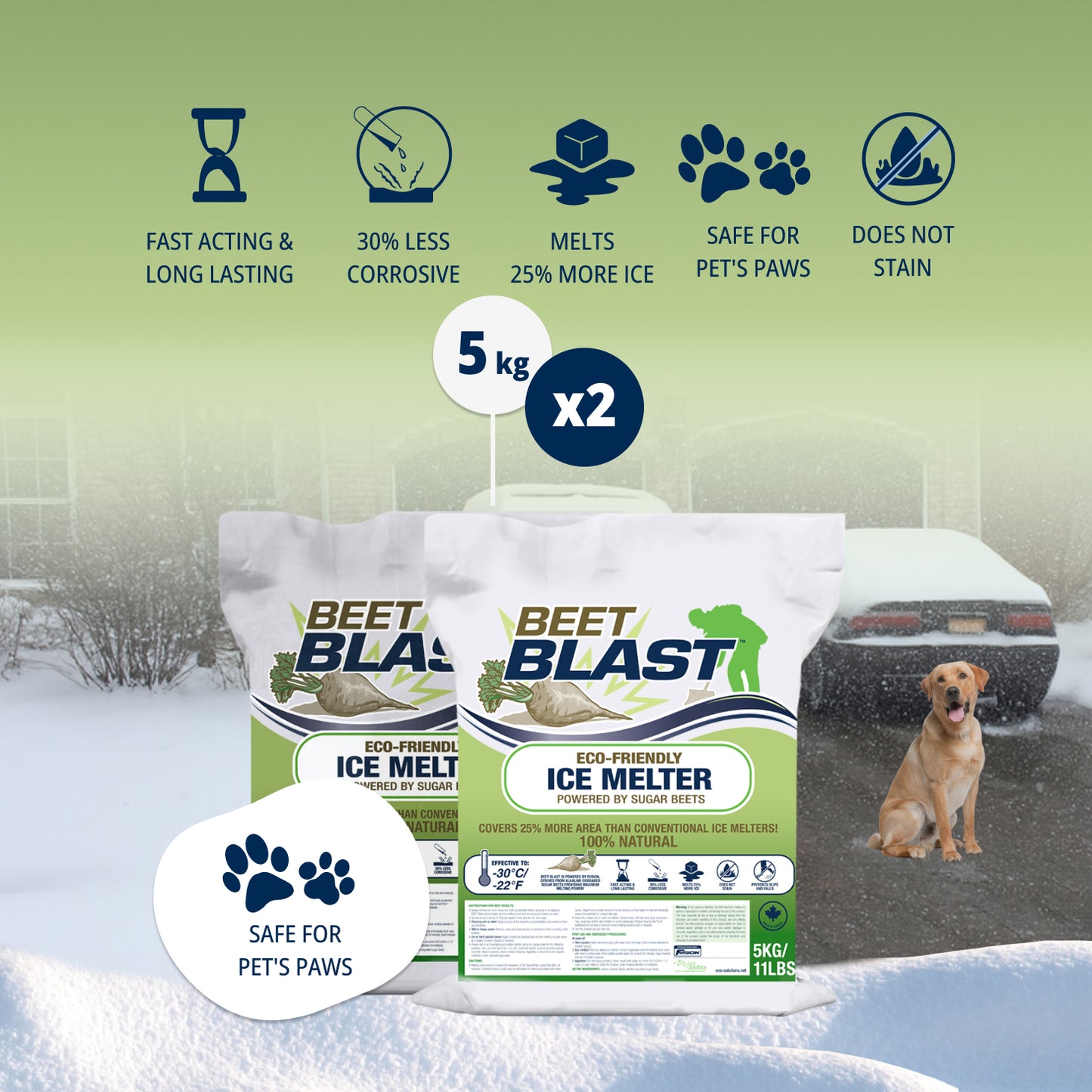 Granular Organic Melt - Beet Blast